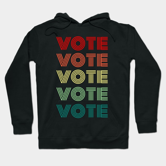 Vote Vintage Retro Design, Election for American President Hoodie by WPKs Design & Co